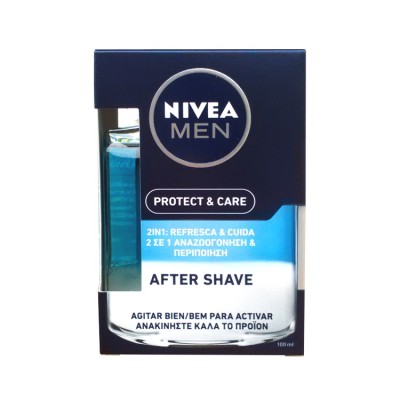 Nivea Men Protect & Care 2v1 balzám po holení 100 ml