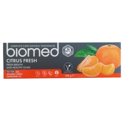 Biomed Citrus Fresh zubní pasta bez Fluoridu 100 g