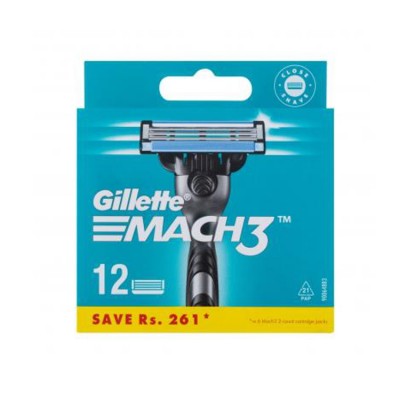 Gillette Mach 3 náhradní břity 12 ks