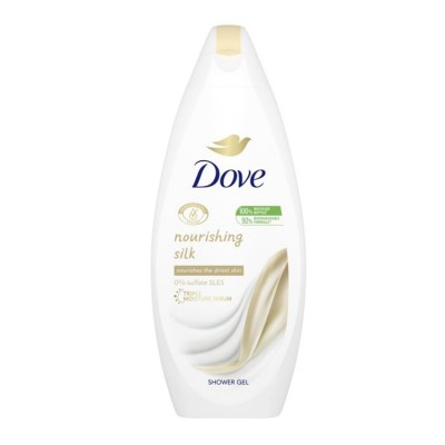 Dove Nourishing Silk sprchový gel pro ženy 250 ml
