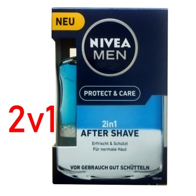 Nivea Men Protect & Care 2v1 Voda po holení 100 ml
