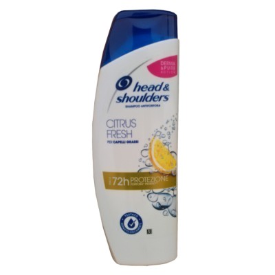 Head & Shoulders Citrus Fresh šampon pro mastné vlasy 400 ml