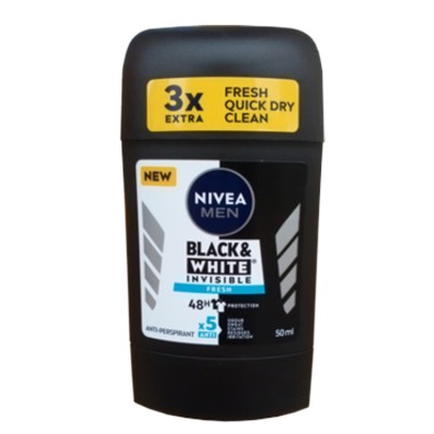 Nivea Men Black & White Invisible Fresh Anti-perspirant 50 ml