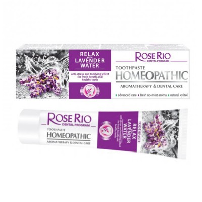 Palacio Homeopathic Rose Rio Relax zubní pasta 65 ml
