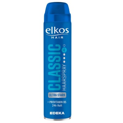 Elkos Classic Lak na vlasy ultra tužící 300 ml