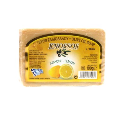 Knossos přírodní Olivové mýdlo Lemon 100g