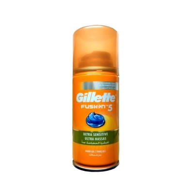 Gillette Fusion5 Ultra sensitive gel na holení 75 ml