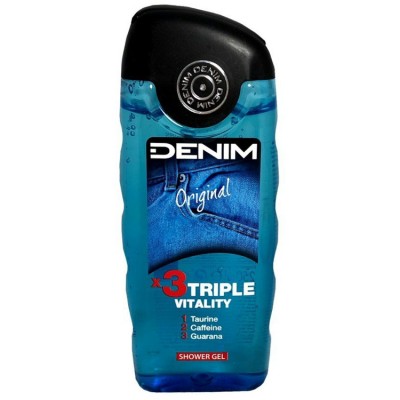 Denim Original Triple Vitality sprchový gel 250 ml