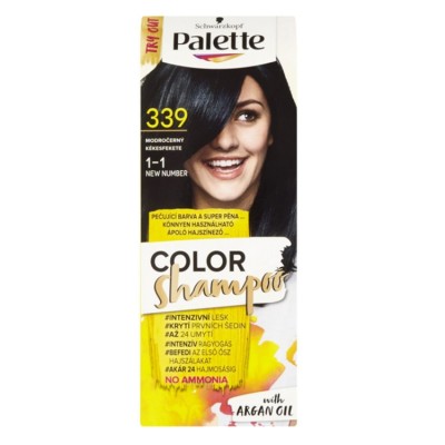 Palette Color Shampoo 339 Modročerný 1-1