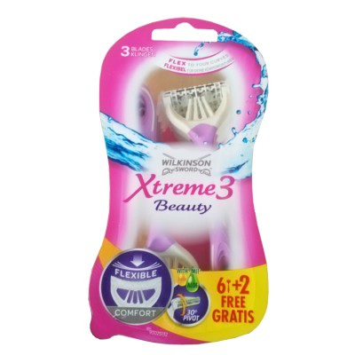 Wilkinson Xtreme 3 Beauty dámská jednorázová holítka 8 ks