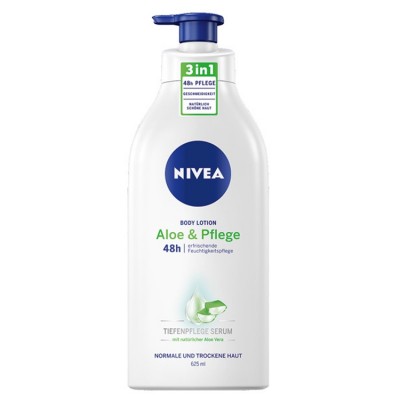 Nivea Aloe & Pflege tělové mléko 625 ml