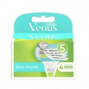Gillette Venus Embrace Extra Smooth náhradní žiletky 4 ks