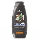 Schauma Sport Power šampon pro muže na vlasy a tělo 400 ml