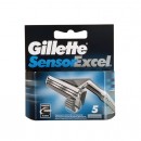 Gillette Sensor Excel 5 ks náhradní břity
