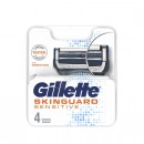 Gillette SkinGuard Sensitive náhradní hlavice 4 ks
